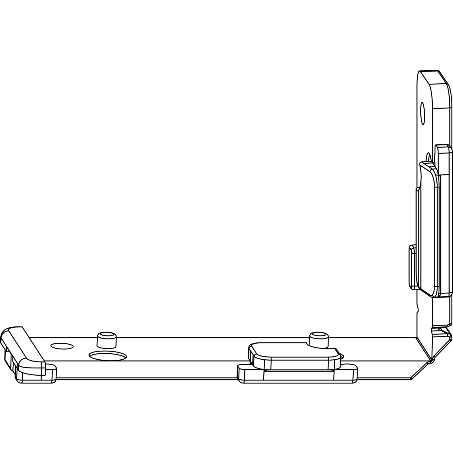 Maco #364076 MACO Unterlage POWER Typ 08, rechts unten/links oben, grau (364076)