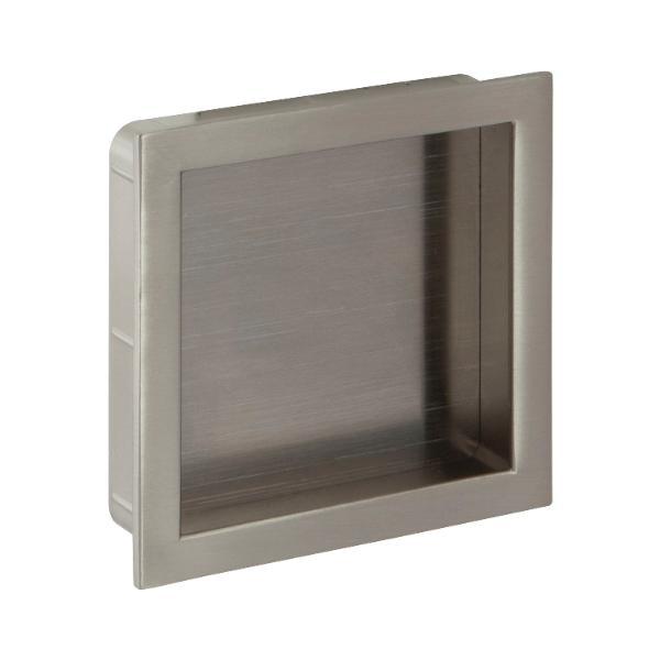 SIRO Muschelgriff Ladra Breite 76mm Einlassmaß 70x70mm zink Edelstahl Effekt