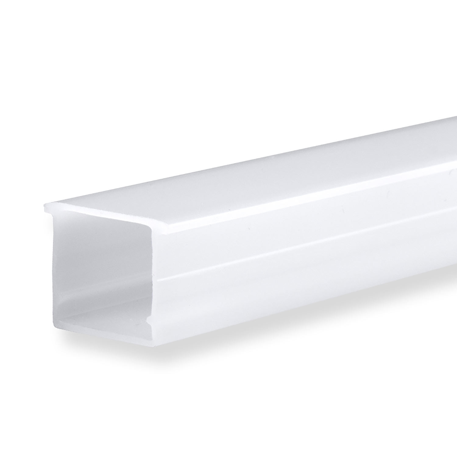 ISOLED Abdeckung COVER21 opal/satiniert IP54 200cm für Profil SURF16