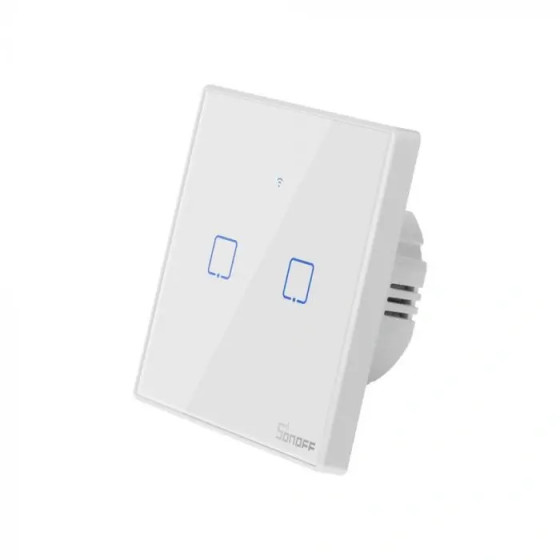 Sonoff WLAN-Wandschalter der SONOFF TX-Serie WiFi+RF433 T1 2fach