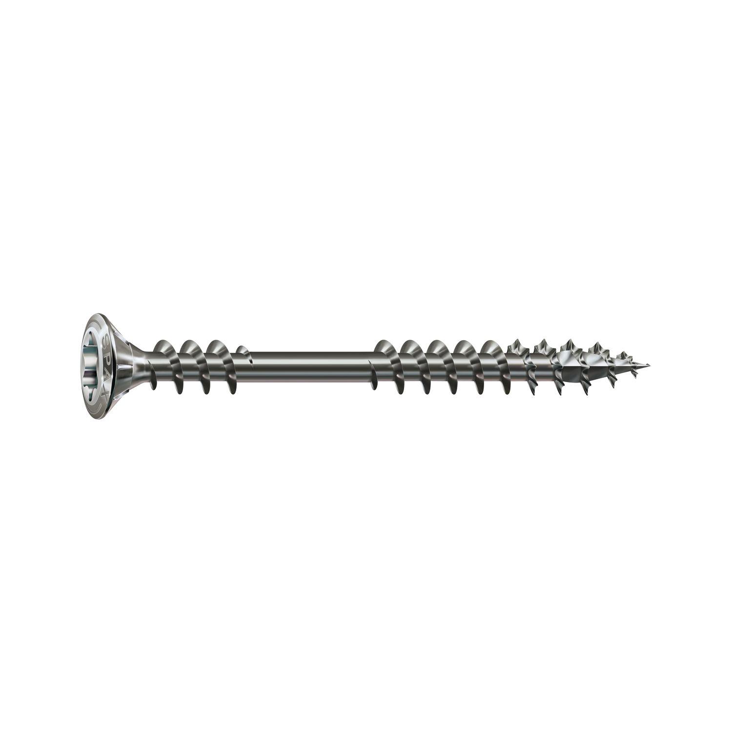 Spax Fassadenschraube Linsensenkkopf 4.5x50 TX20 mit Fixiergewinde Edelstahl A2 (200 Stück) Spax Fassadenschraube Linsensenkkopf 4.5x50 TX20 mit Fixiergewinde Edelstahl A2 (200 Stück)