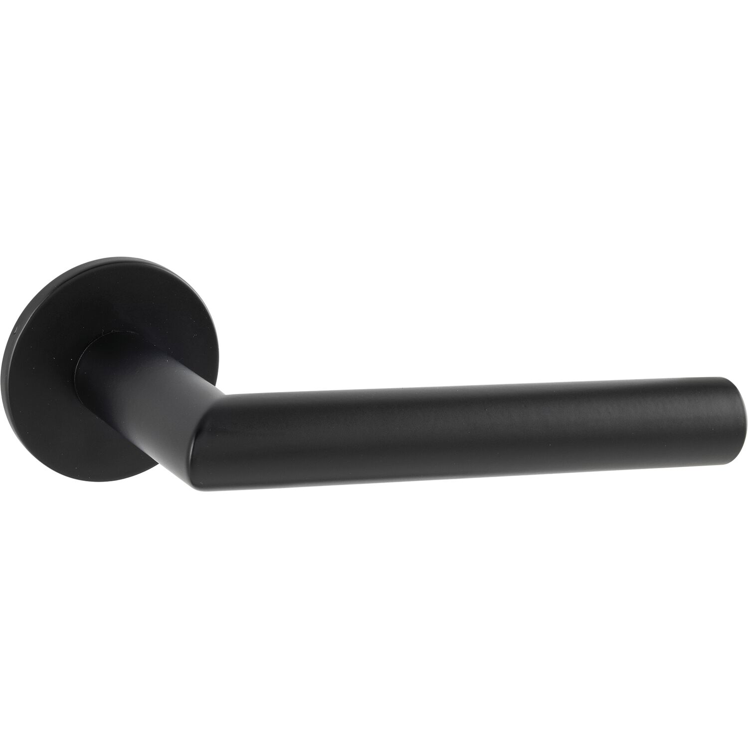 MARCHESI Drückerpaar GEHRUNG Smart Look, Türstärke 50-57 mm, Edelstahl schwarz