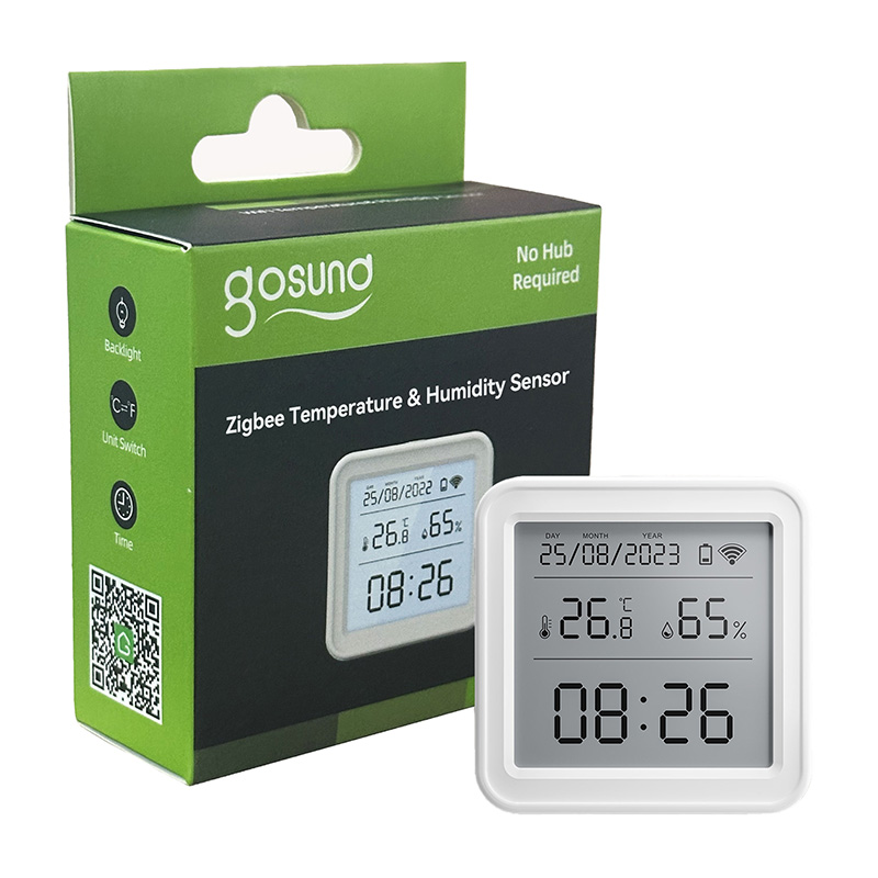 Gosund smarter Temperatur Feuchte Sensor LCD Zigbee Tuya