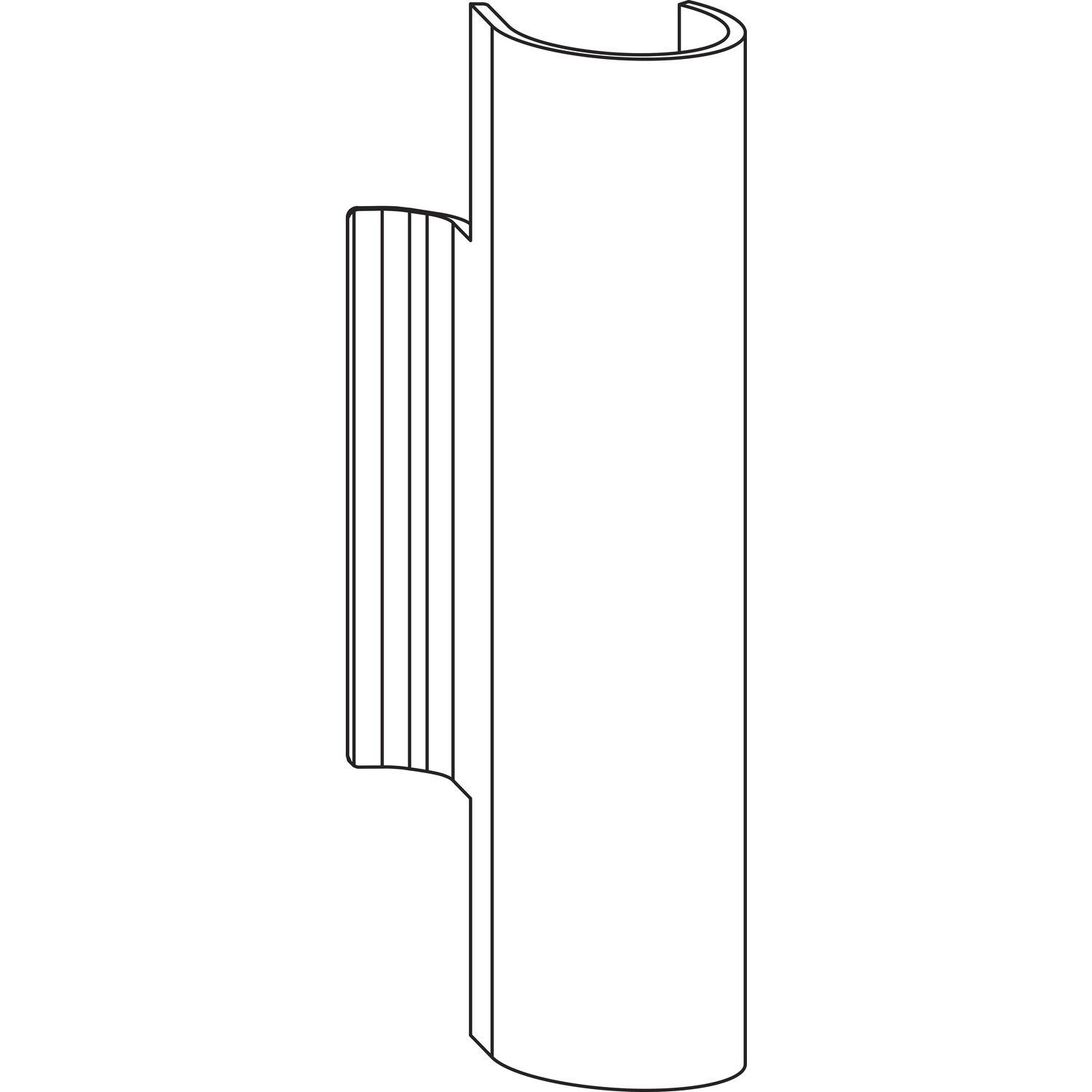 Roto ROTO NX Abdeckkappe Axerarm T Standard R01.1 natursilber