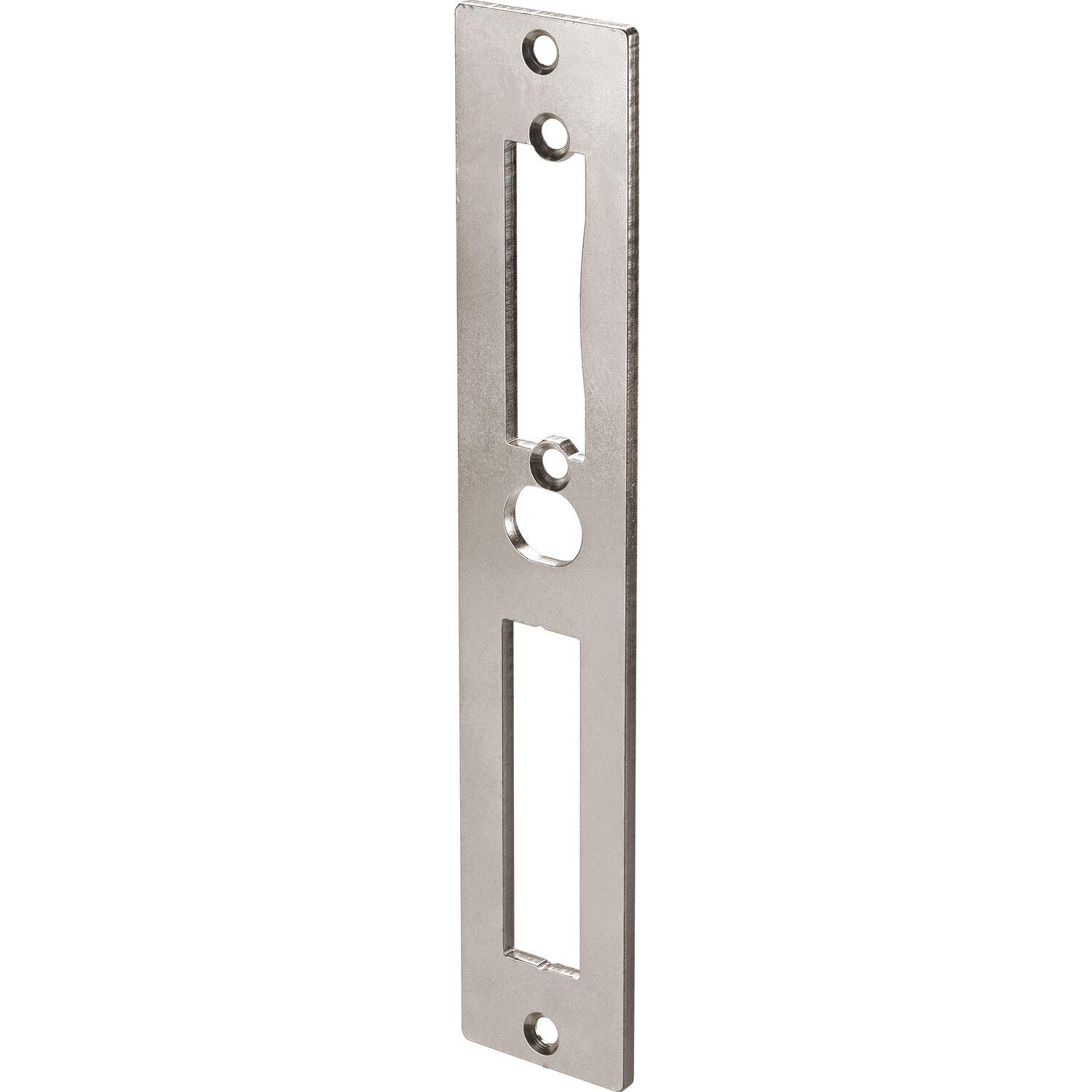 AMF Schließblech 147NI für Kastenstärke 40 mm, 172 x 33 x 3 mm, Edelstahl AMF Schließblech 147NI für Kastenstärke 40 mm, 172 x 33 x 3 mm, Edelstahl