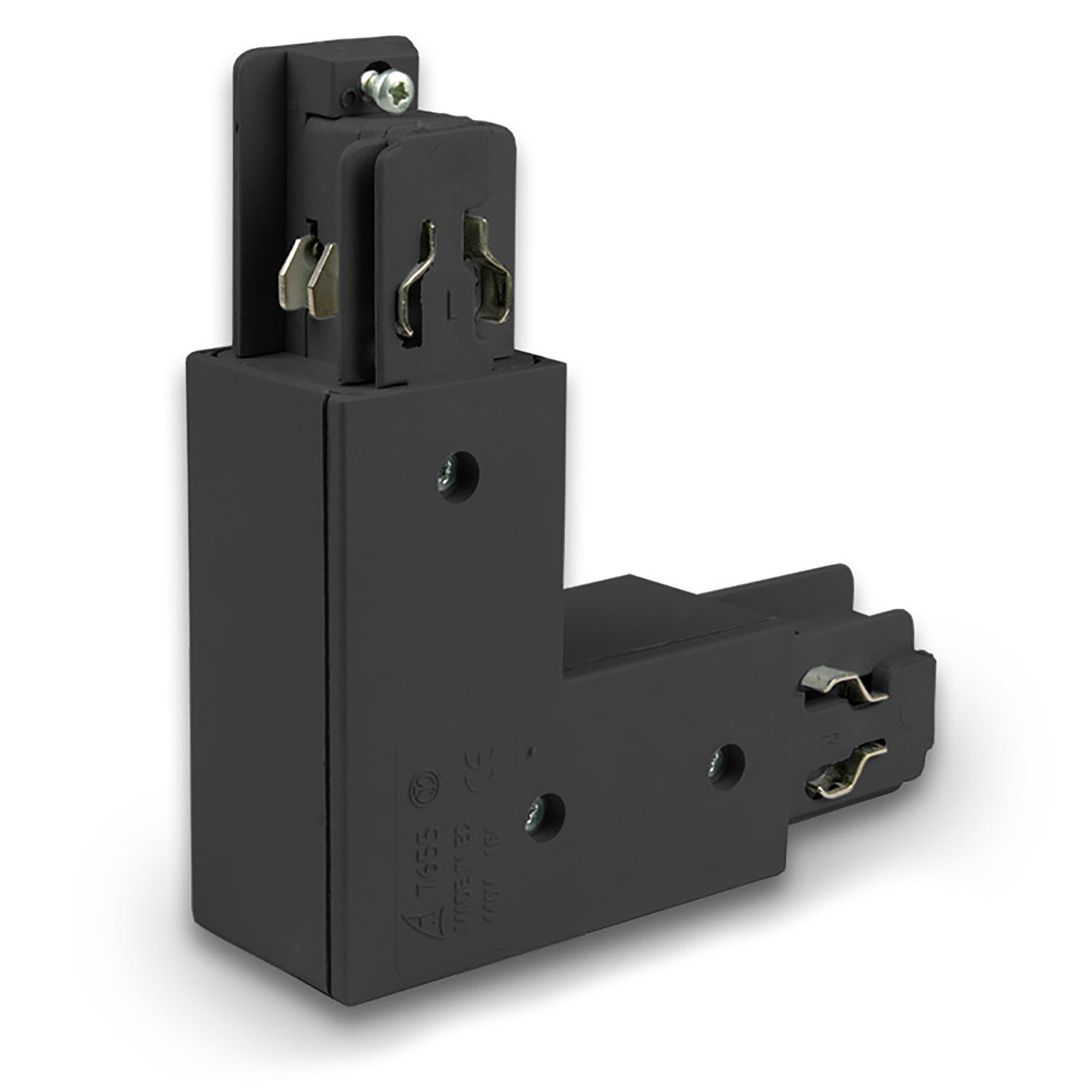 ISOLED 3-Phasen Classic L-Verbinder N-Leiter innen Schutzleiter außen schwarz ISOLED 3-Phasen Classic L-Verbinder N-Leiter innen Schutzleiter außen schwarz