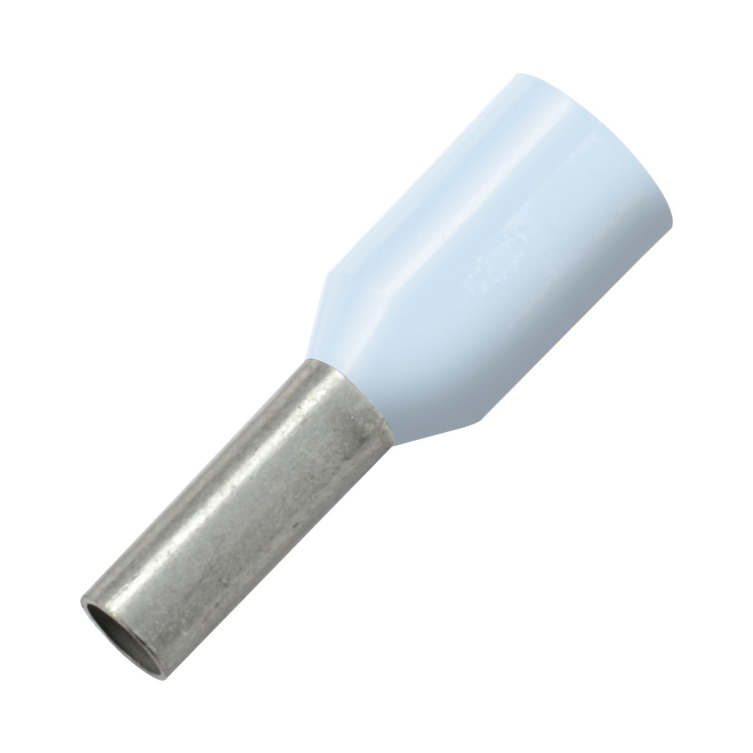 ninka Aderendhülse 0,25x8/12 mit Kragen hellblau