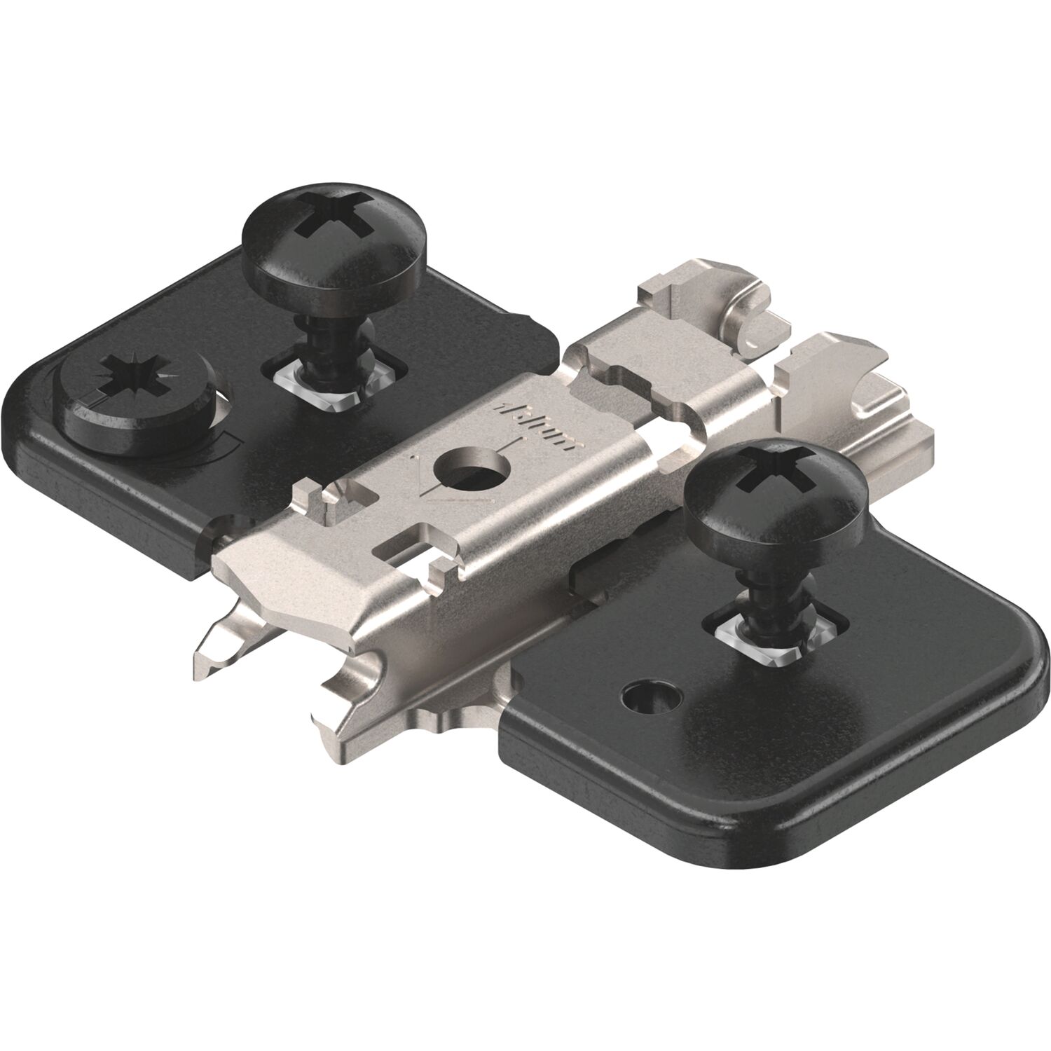 blum CLIP ONYX Exzenter Kreuz MPL, Zwillingsanschlag, Stahl, EXPANDO, D: 0mm