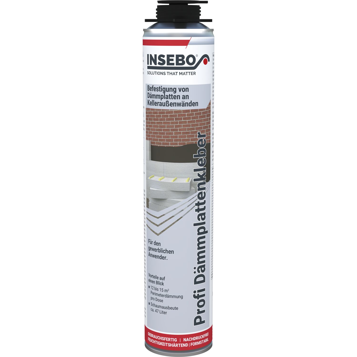 Insebo GunXpert Dämmplattenkleber 820 750 ml, - 47L Ausbeute