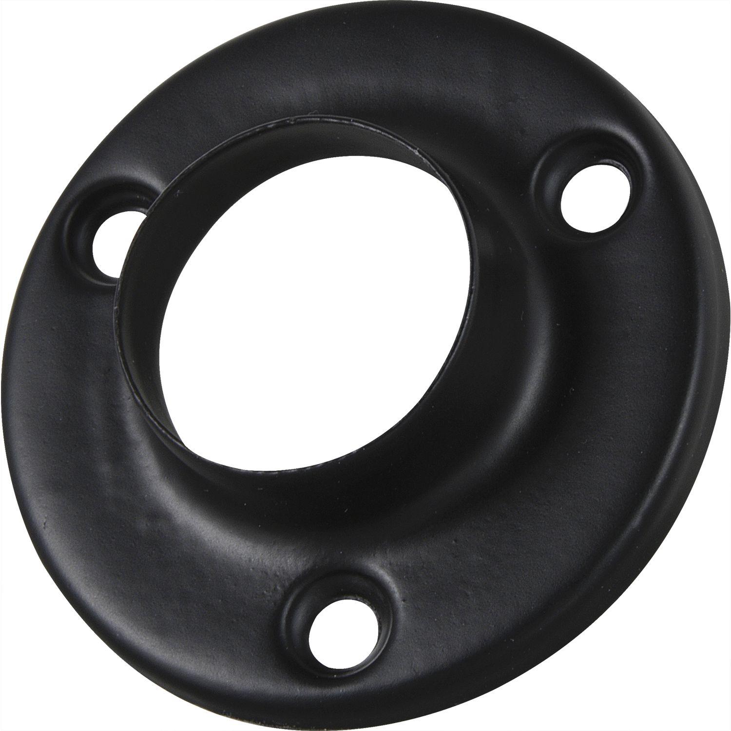 Grimme Wandscheibe 1-teilig 25 mm Stahl schwarz lackiert