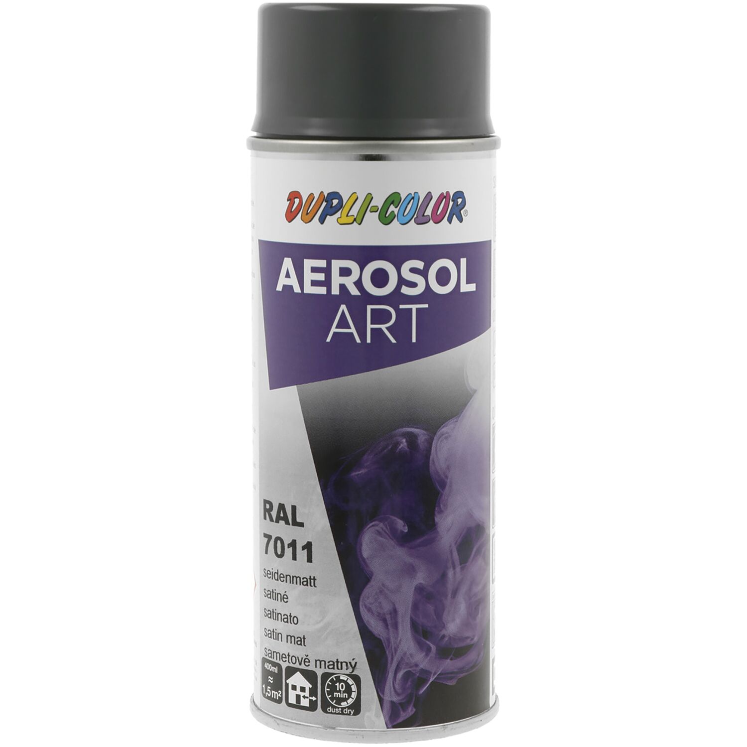 Dupli-Color Lackspray Aerosol Art 400ml eisengrau seidenmatt / RAL 7011