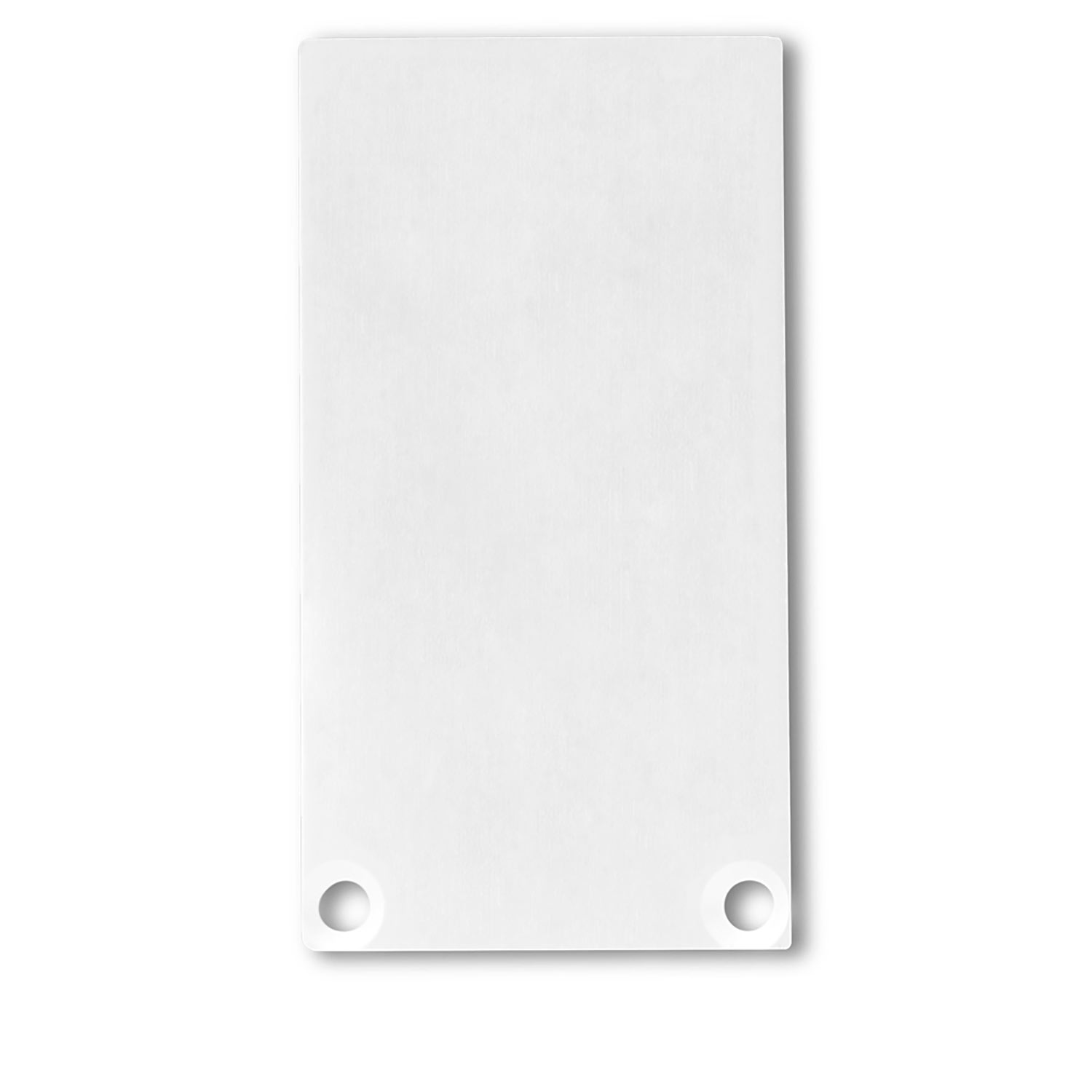 ISOLED Endkappe EC49 Alu weiß RAL 9010 für SURF/DIVE24 mit COVER12 2 STK inkl. Schrauben
