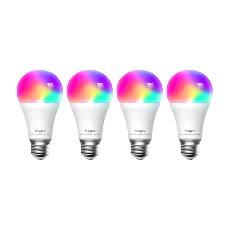 Meross Smarte LED Glühbirne WiFi HomeKit (4Stk)