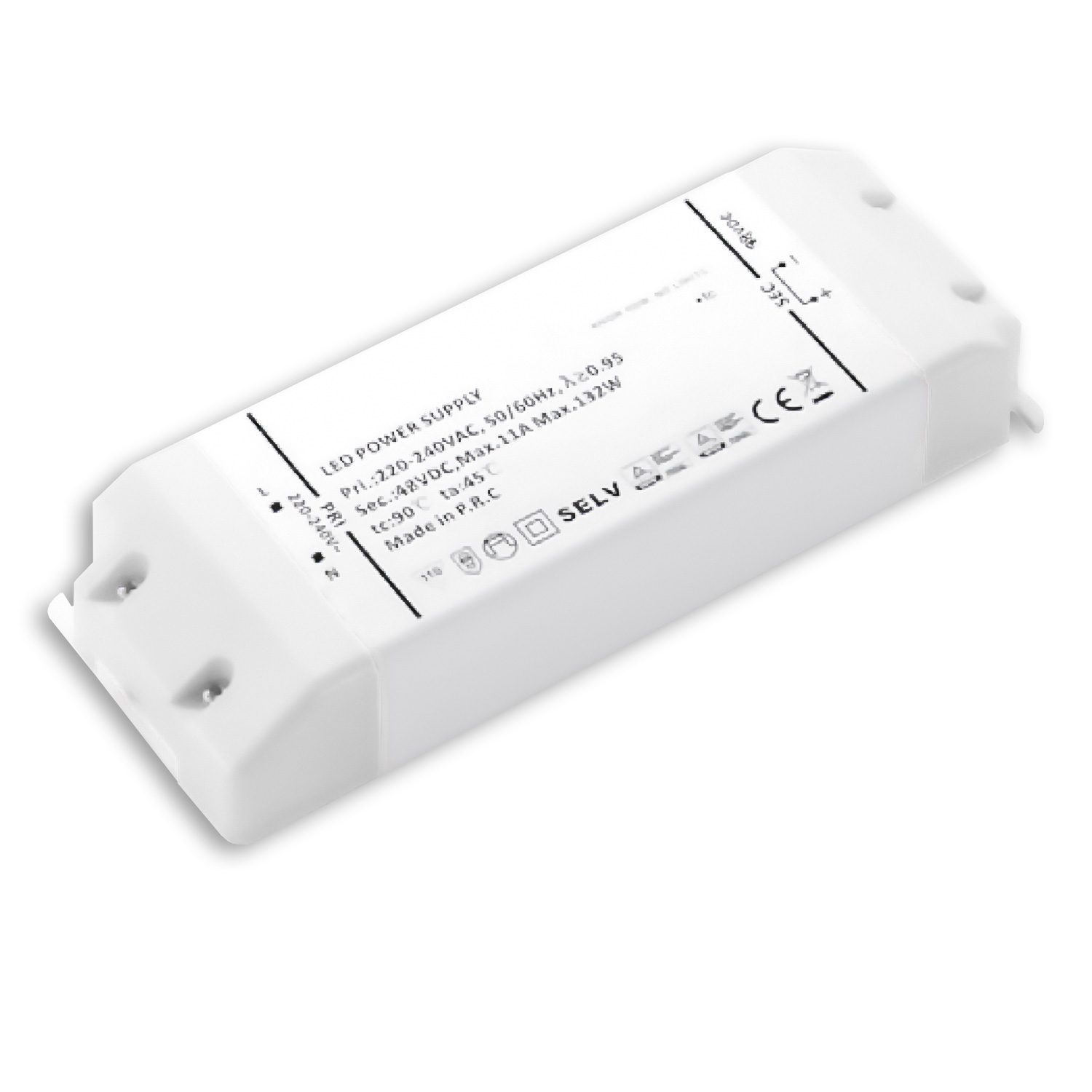 ISOLED LED Trafo 48V/DC 0-150W SELV flach