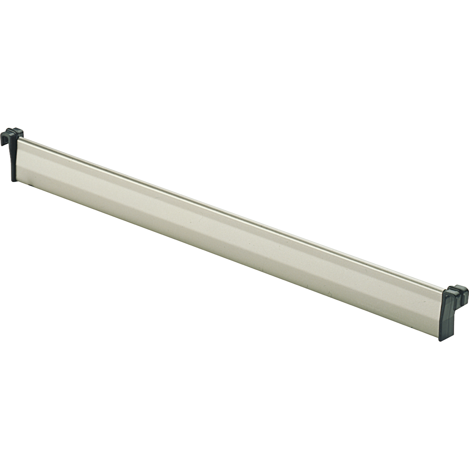 HETTICH Systema Top 2000 Zwischensteg, Stahl/Kunststoff vernickelt, Alu-Finish