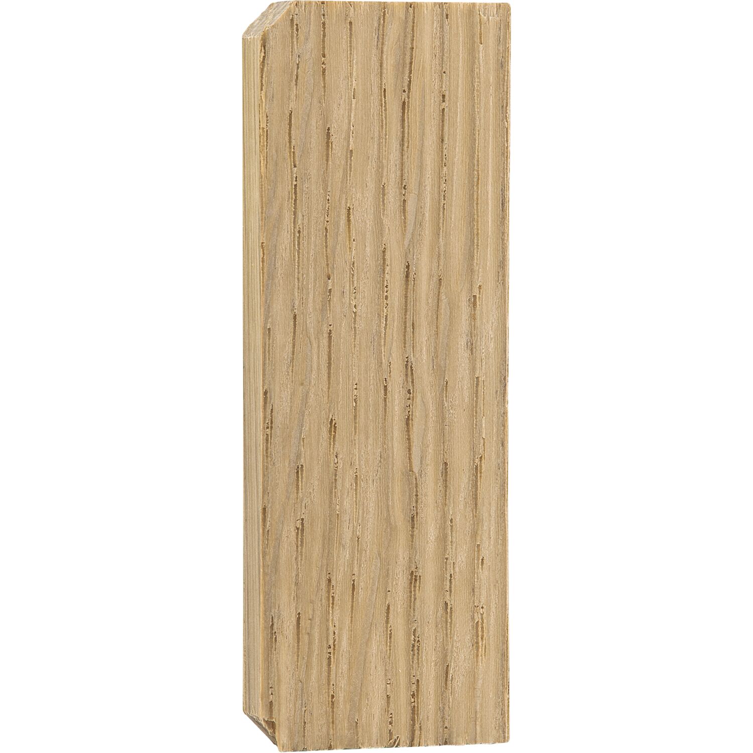 Endkappen Holz C-Profil, Eiche roh Endkappen Holz C-Profil, Eiche roh