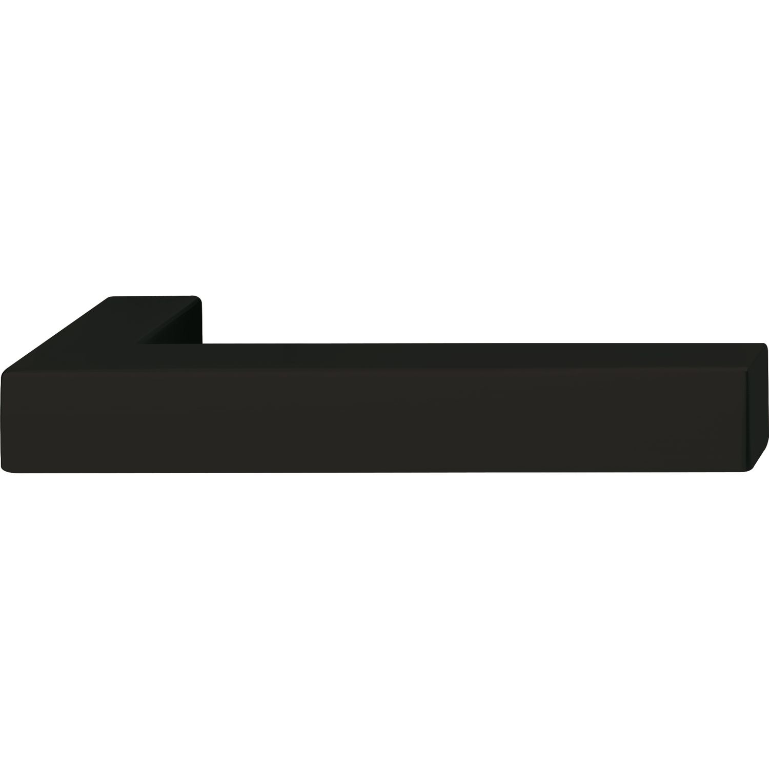 SOLIDO Designpaket Malmö m. Solo Rosetten WC,eckig, inkl. Solo Schloss, schwarz