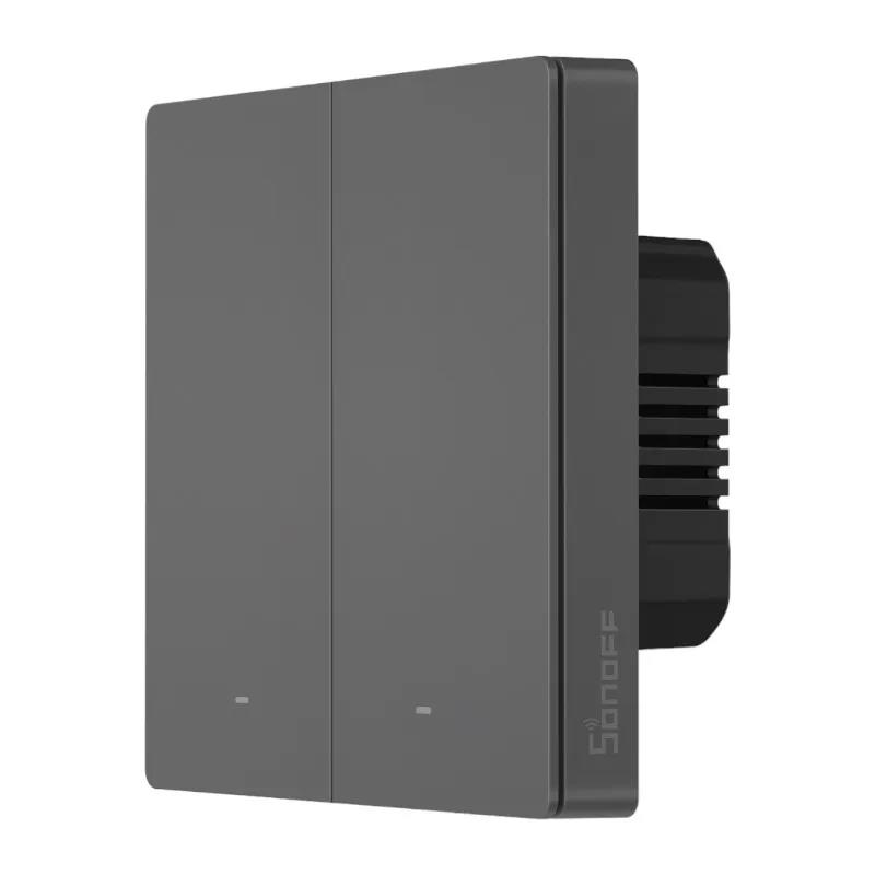 Sonoff SwitchMan Smart Wandschalter M5 86 Matter 2fach graphite