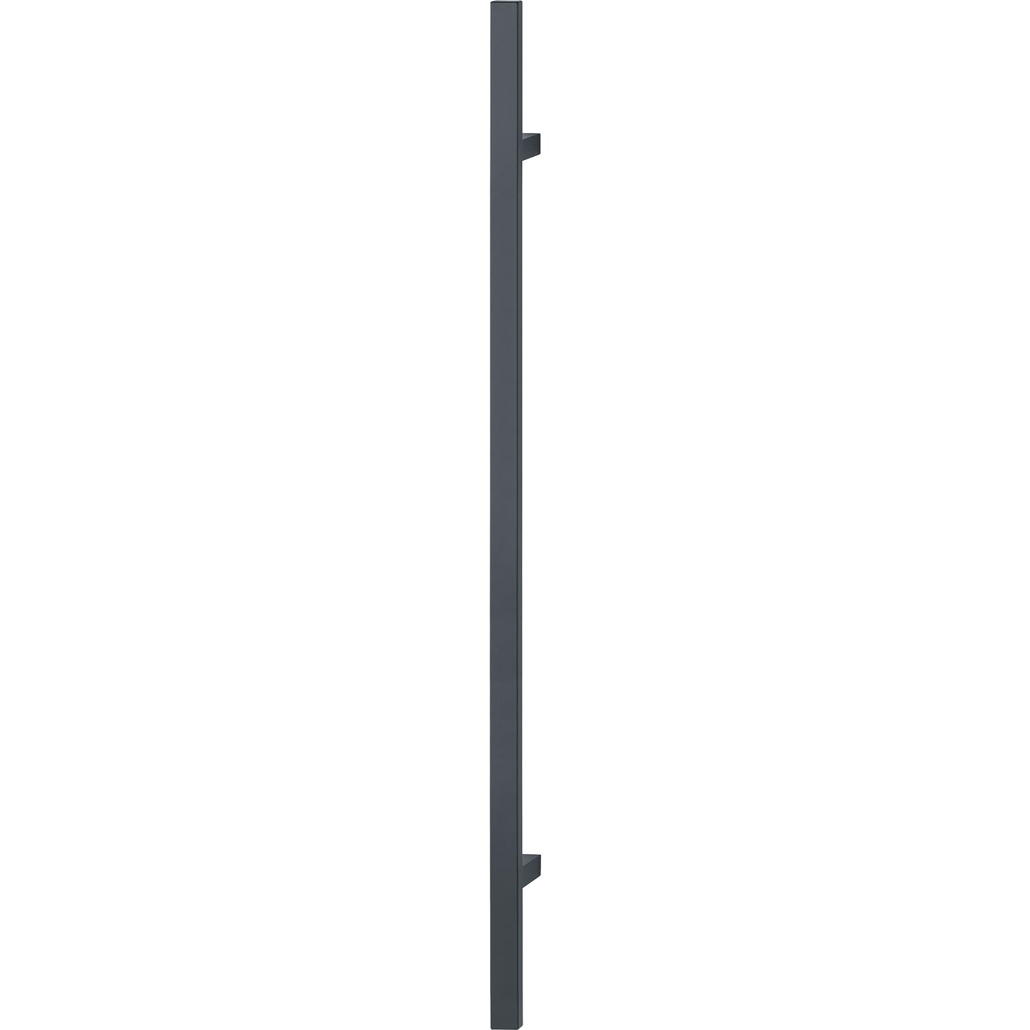 Hoppe Bügelgriffe E5726 rechteckig gerade 1400/1000 Edelstahl schwarz matt