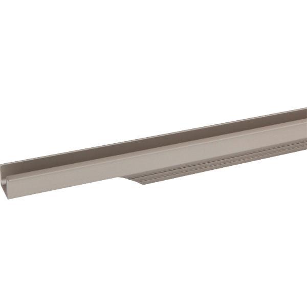 SCHÜCO Griffleiste Prego Länge 895mm Aluminium Edelstahl Effekt