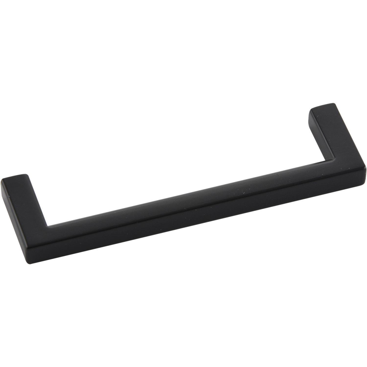 SIRO Griff Macha Lochabstand 96mm Breite 104mm zink schwarz matt