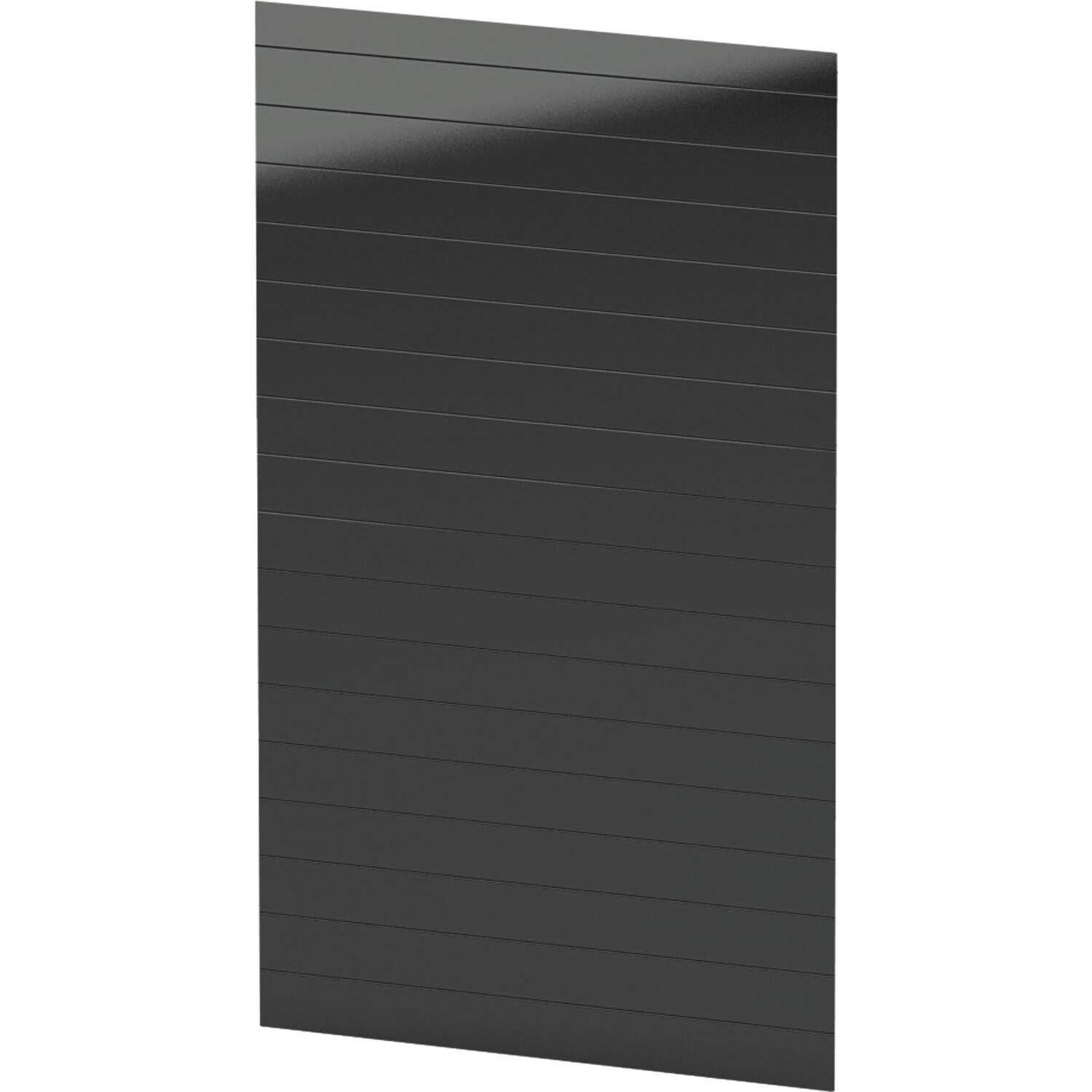 REHAU Rauvolet Rollladen Kassettenmodul Crystal Line Korpusbreite 600mm schwarz hochglanz