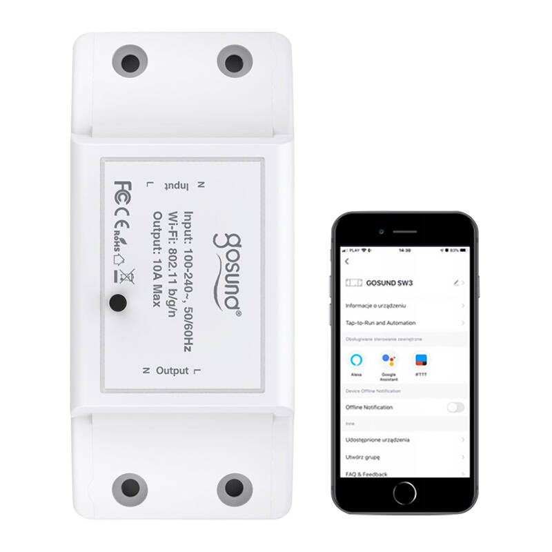 Gosund Smarter Schalter WiFi Tuya