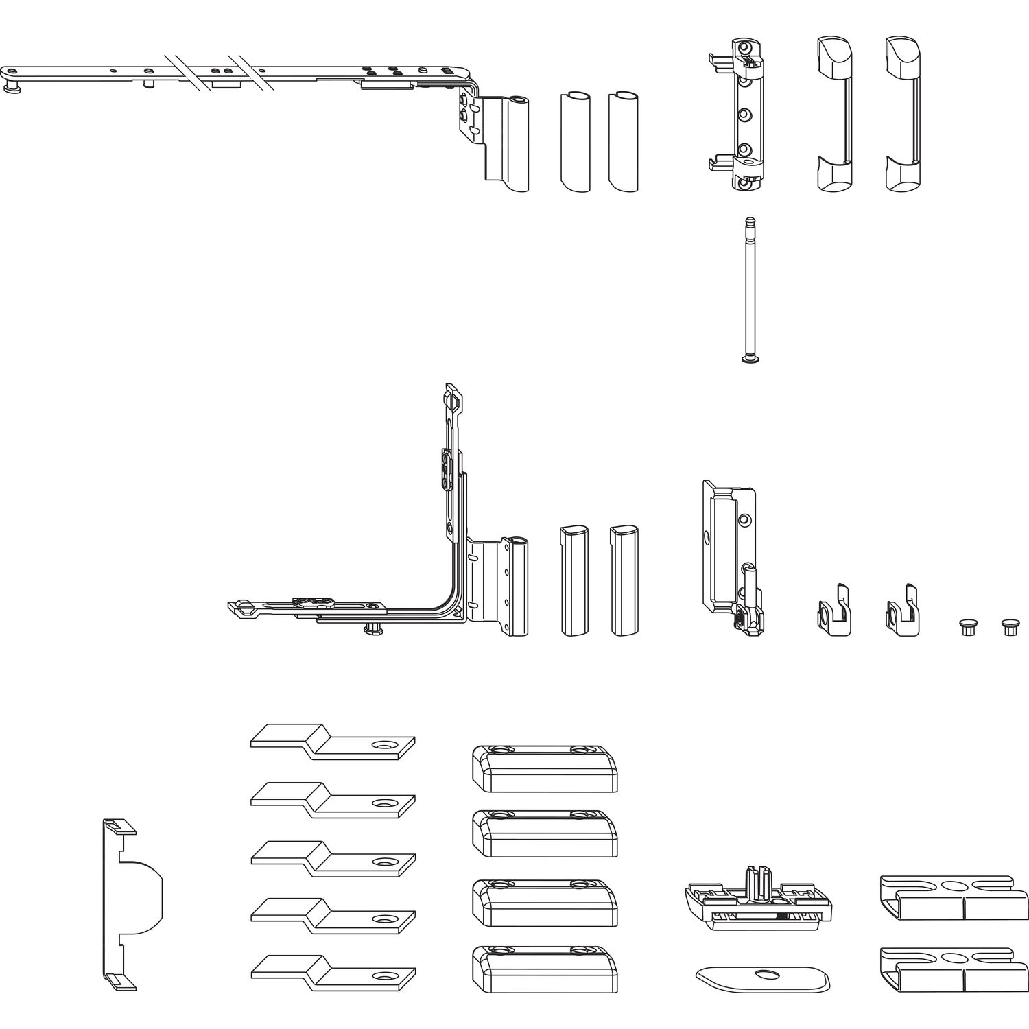 Winkhaus WINKHAUS Service Grundkarton GKT.RC-N.1.18-9.LS, Ü18/9V, FFB 270-600 mm, links ()