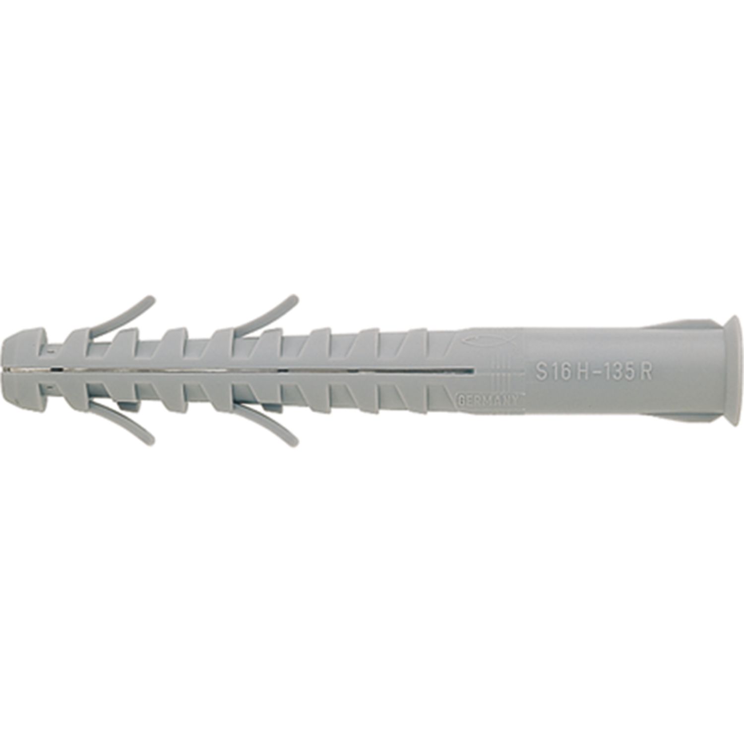 FISCHER S 14 H Langschaftdübel für Beschlägeträger Gr. L215, S14 x 185 mm, grau (50Stk)