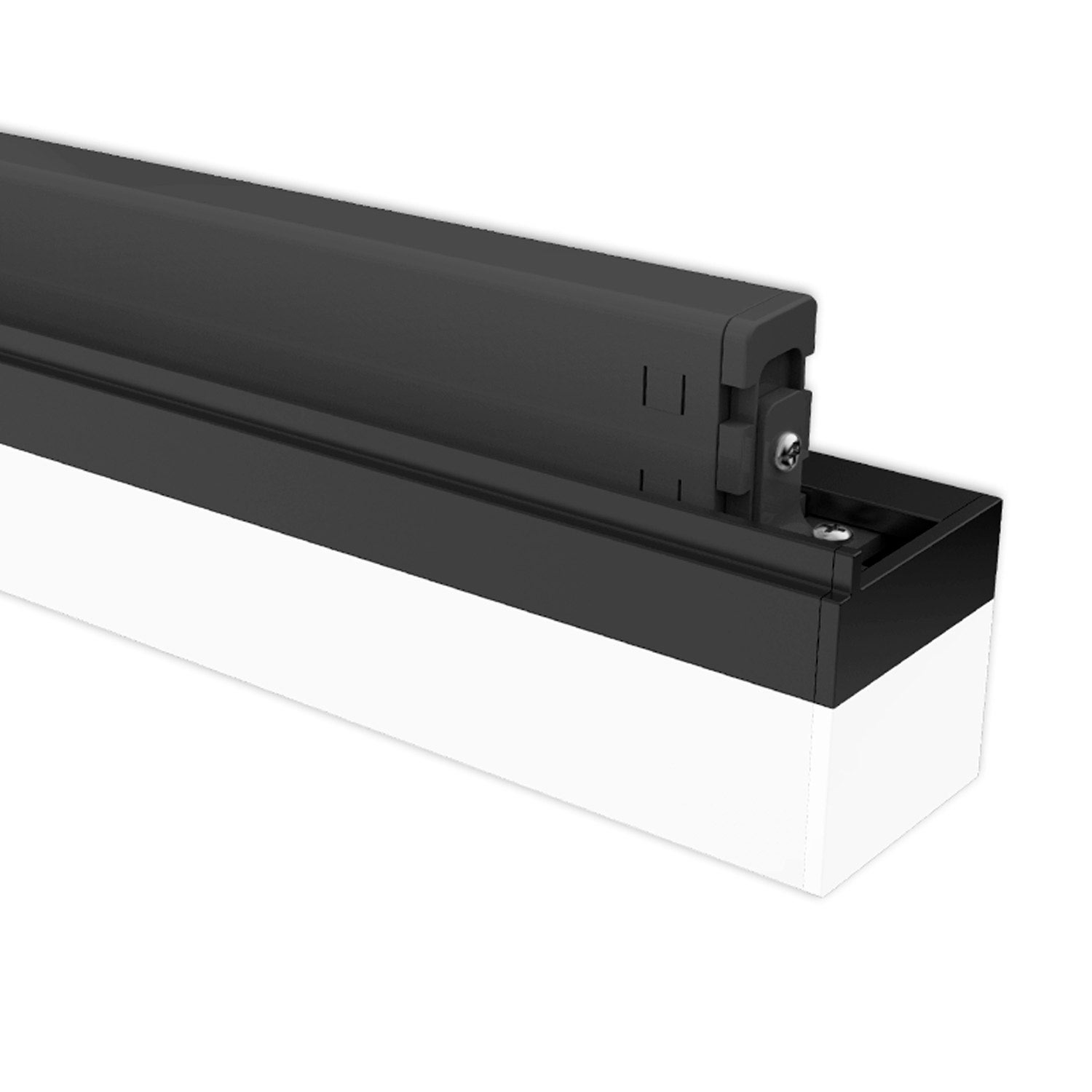 ISOLED 3-Phasen Linearleuchte 600mm 20W 110° schwarz matt 4000K