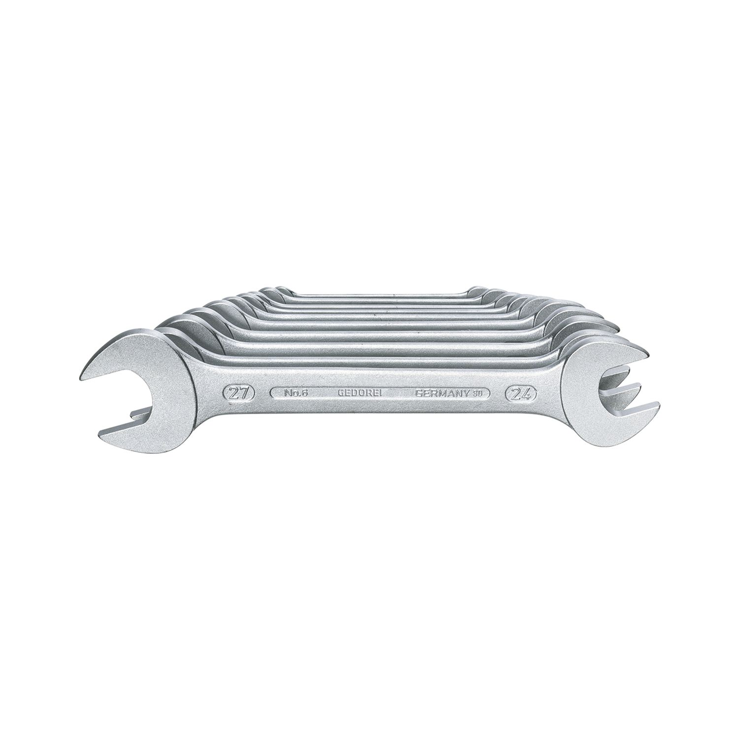Gedore Doppelmaulschlüssel-Satz DIN3110 6/10 6-27 mm 10-teilig