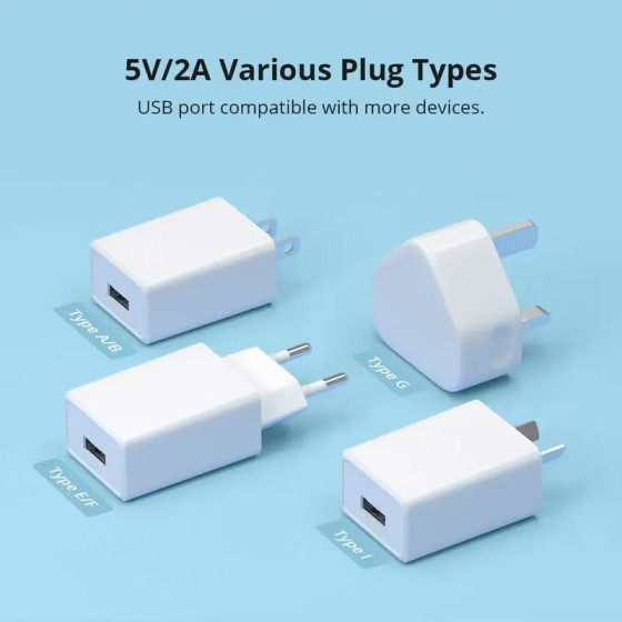 Sonoff 5V USB Power Adapter (Type-E/ F)