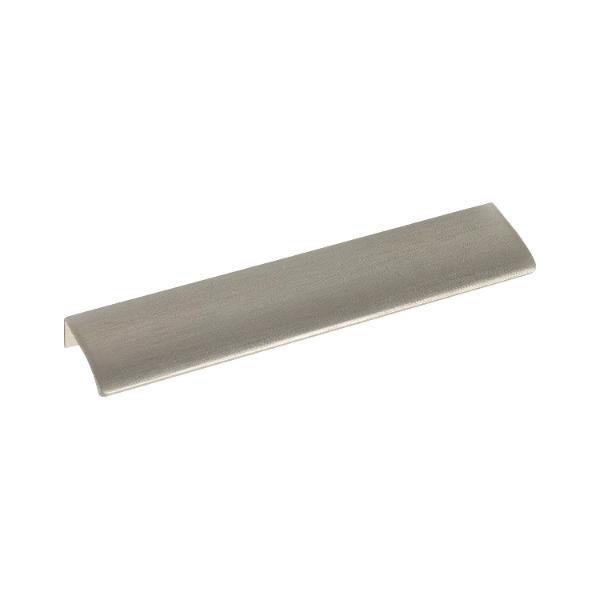 furnipart Griffleiste Edge Straight Lochabstand 2x160mm Länge 350mm,Aluminium Edelstahl Effekt