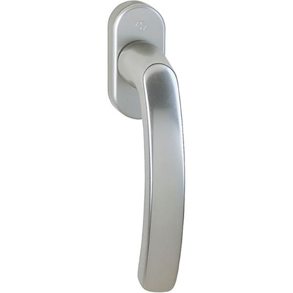 Hoppe Fenstergriff LUXEMBOURG VarioFit Vierkant 7x32 - 42mm silber eloxiert