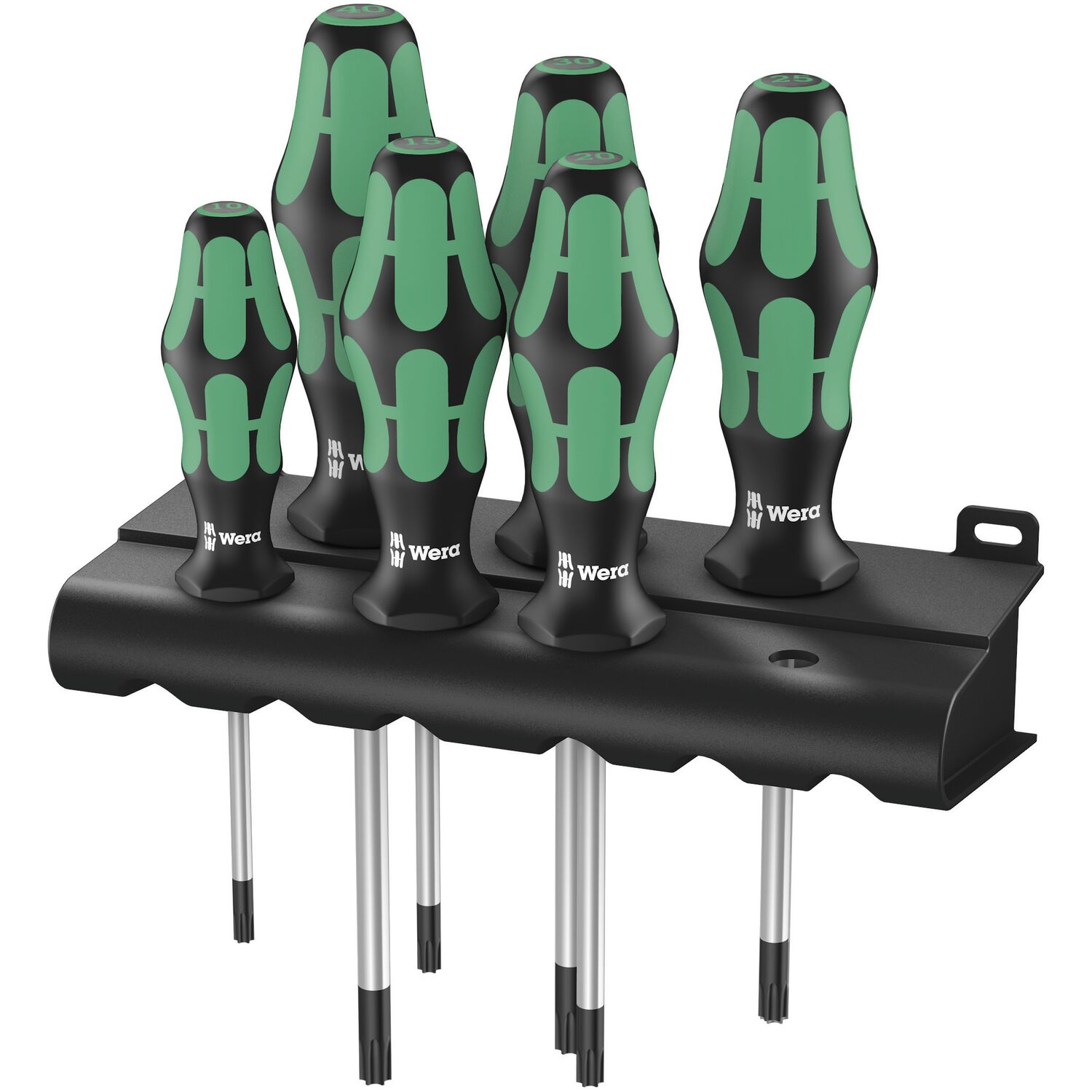 Wera Schraubendreher-Satz 367/6 BO Torx® mit Bohrung 6-teilig
