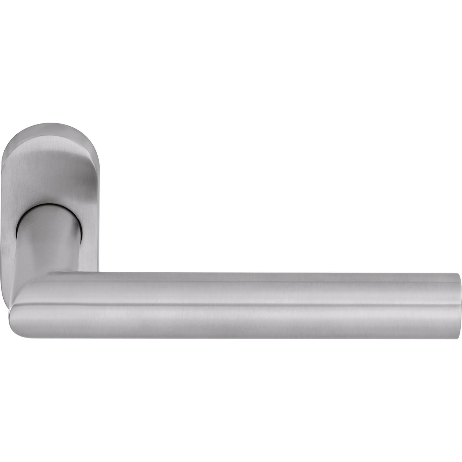 Ogro OGRO Drückerlochteil PREMIUM 8906 FS - ohne Rosette, 20 mm, Edelstahl matt