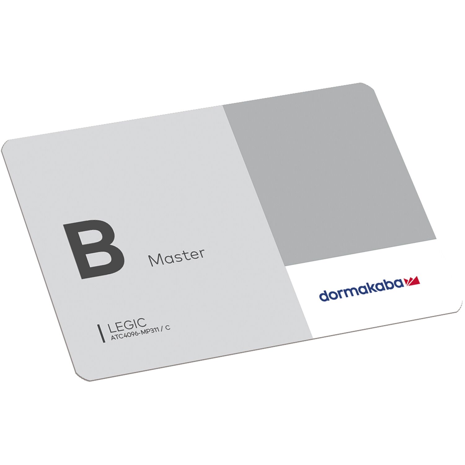 dormakaba Master B Chipkarte evolo smart, Kunststoff weiß