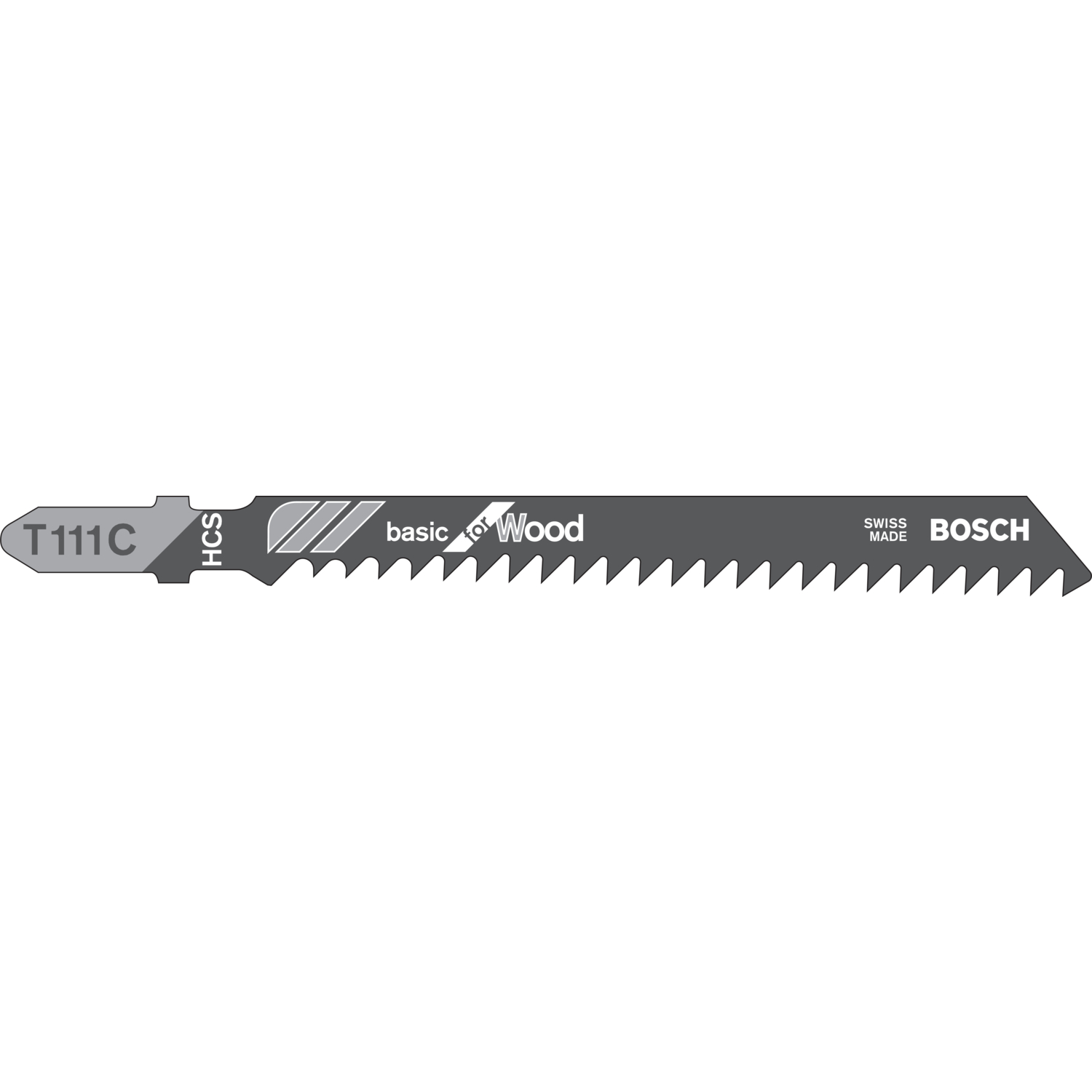 Bosch Stichsägeblatt T111C Holz - 5 Stück