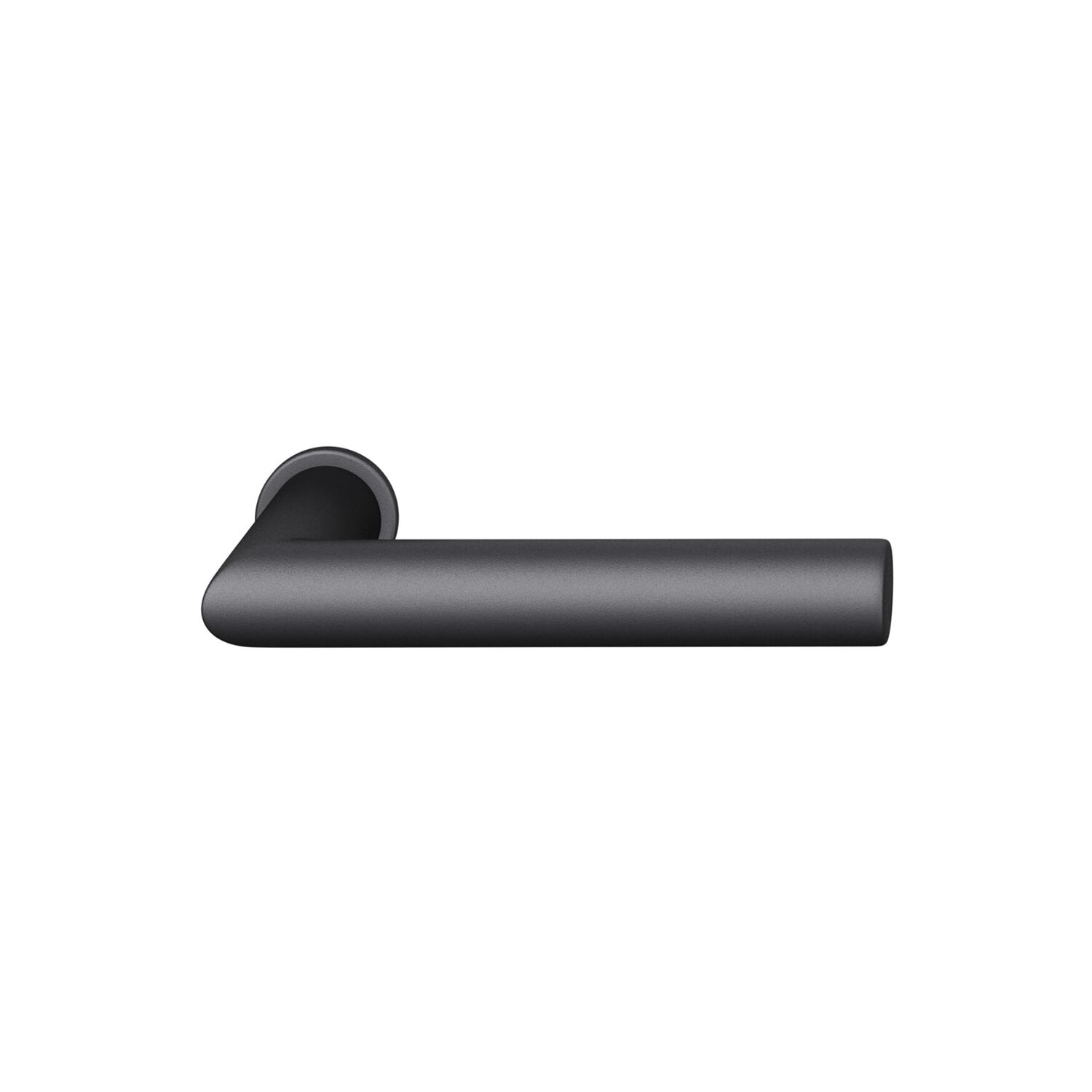 FSB Steckgriff auf Mini-Rosette Türstärke 49-58mm Aluminium schwarz