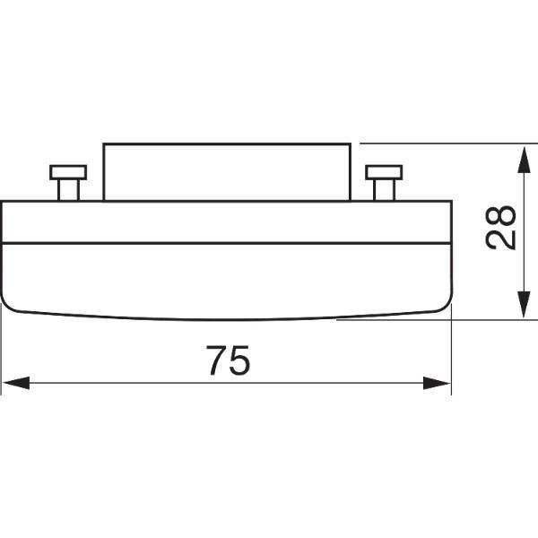 Elektra ELEKTRA Leuchtmittel GX53 Flächen-LED Bianco 4W 4000K neutralweiß