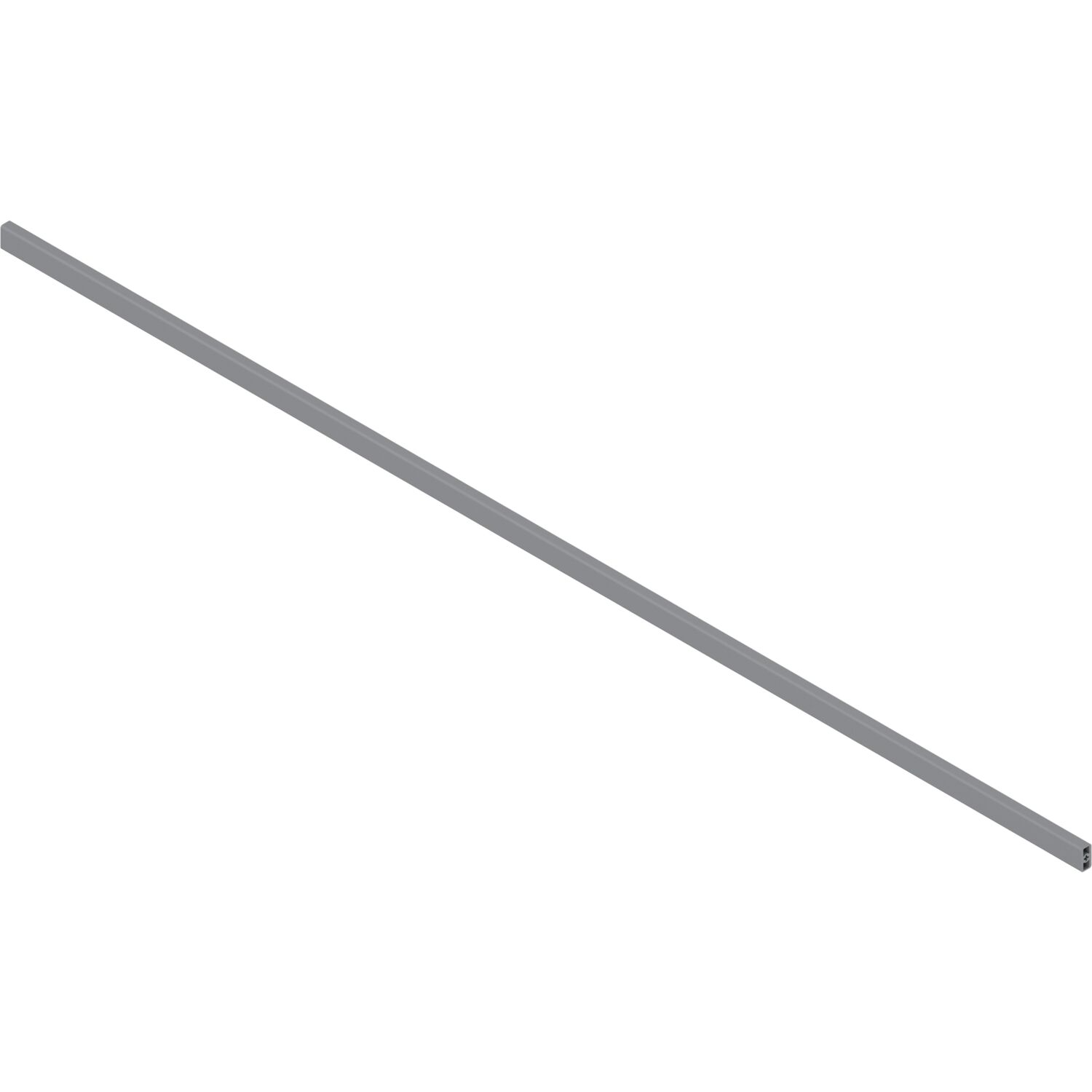 blum TANDEMBOX antaro Querreling eckig, Länge 1046 mm, Aluminium grau RAL9006