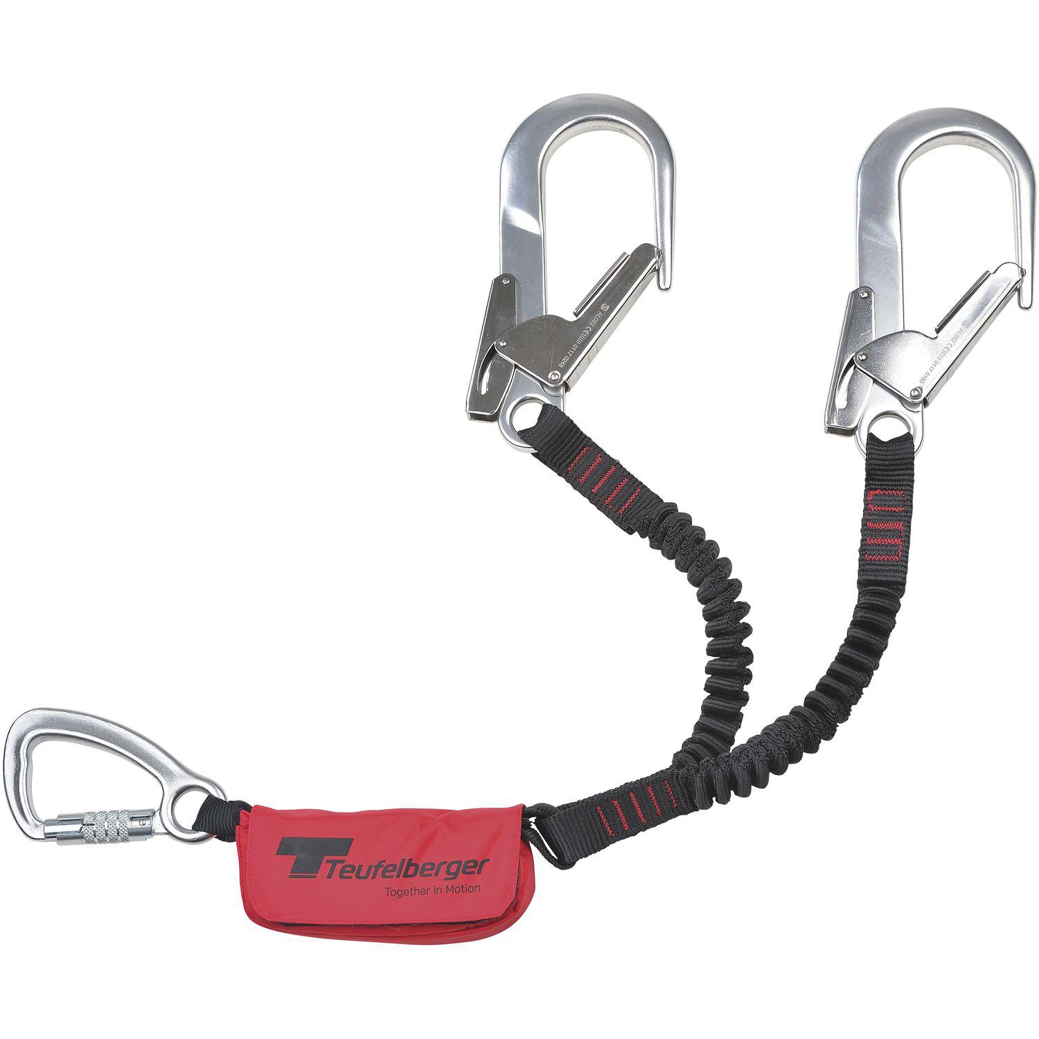 Teufelberger Bandfalldämpfer FallSorb y-bungy EN 355 Länge 125 cm 2 Karabiner