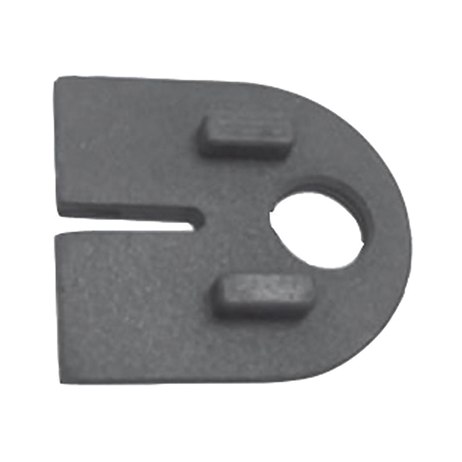 Economy Einlage zu Glasklemmbeschlag Modell 25 für 8 mm Glas, Gummi