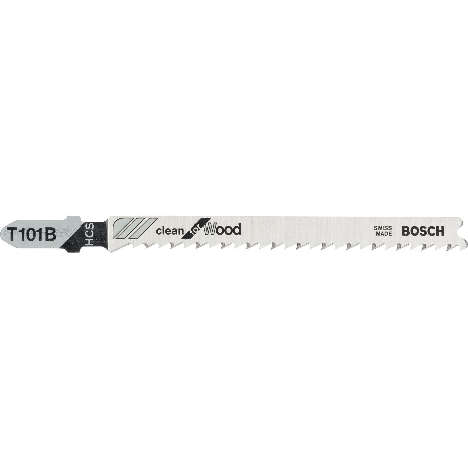 Bosch Stichsägeblatt T101B Holz - 100 Stück