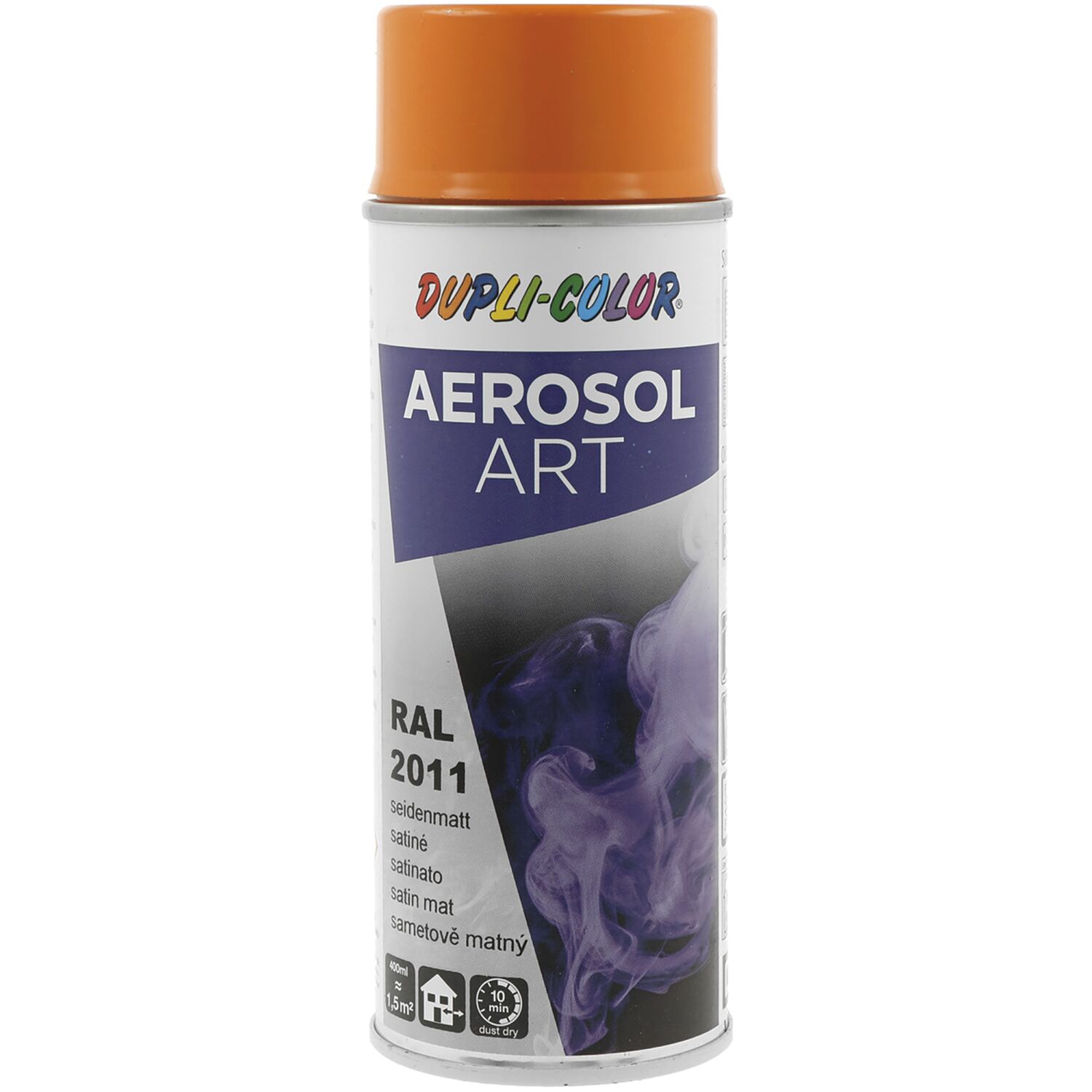 Dupli-Color Lackspray Aerosol Art 400ml tieforange seidenmatt / RAL 2011