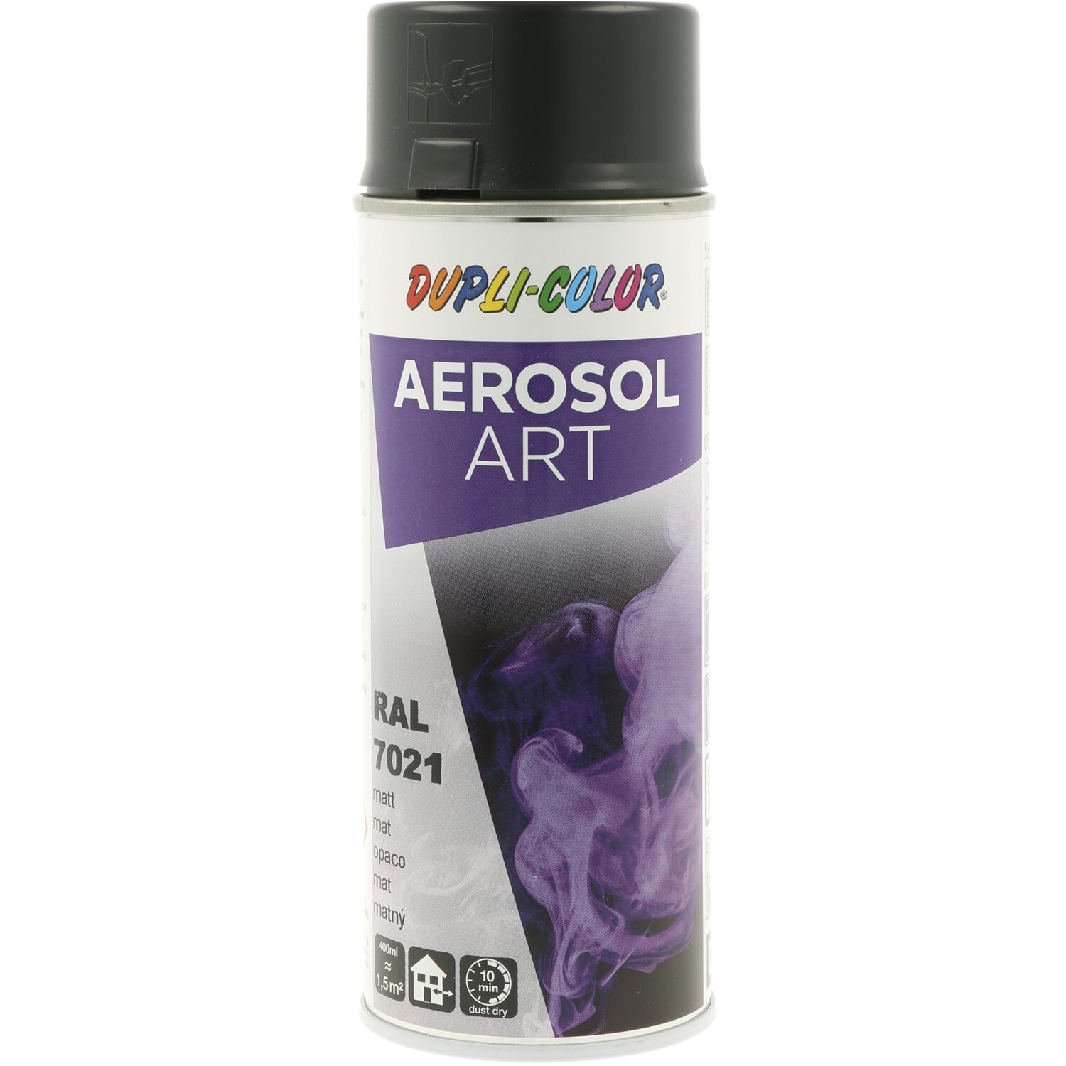 Dupli-Color Lackspray Aerosol Art 400ml schwarzgrau matt / RAL 7021