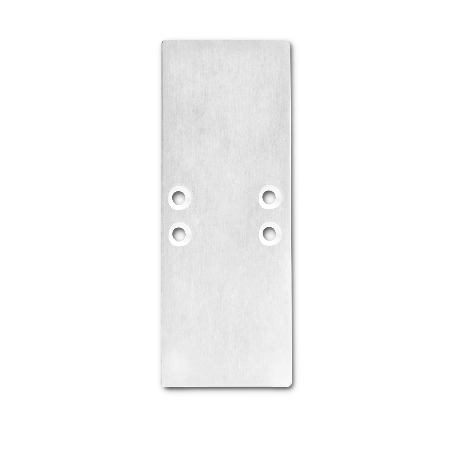 ISOLED Endkappe EC66 Aluminium silber für Profil 2SIDE 2 STK inkl. Schrauben
