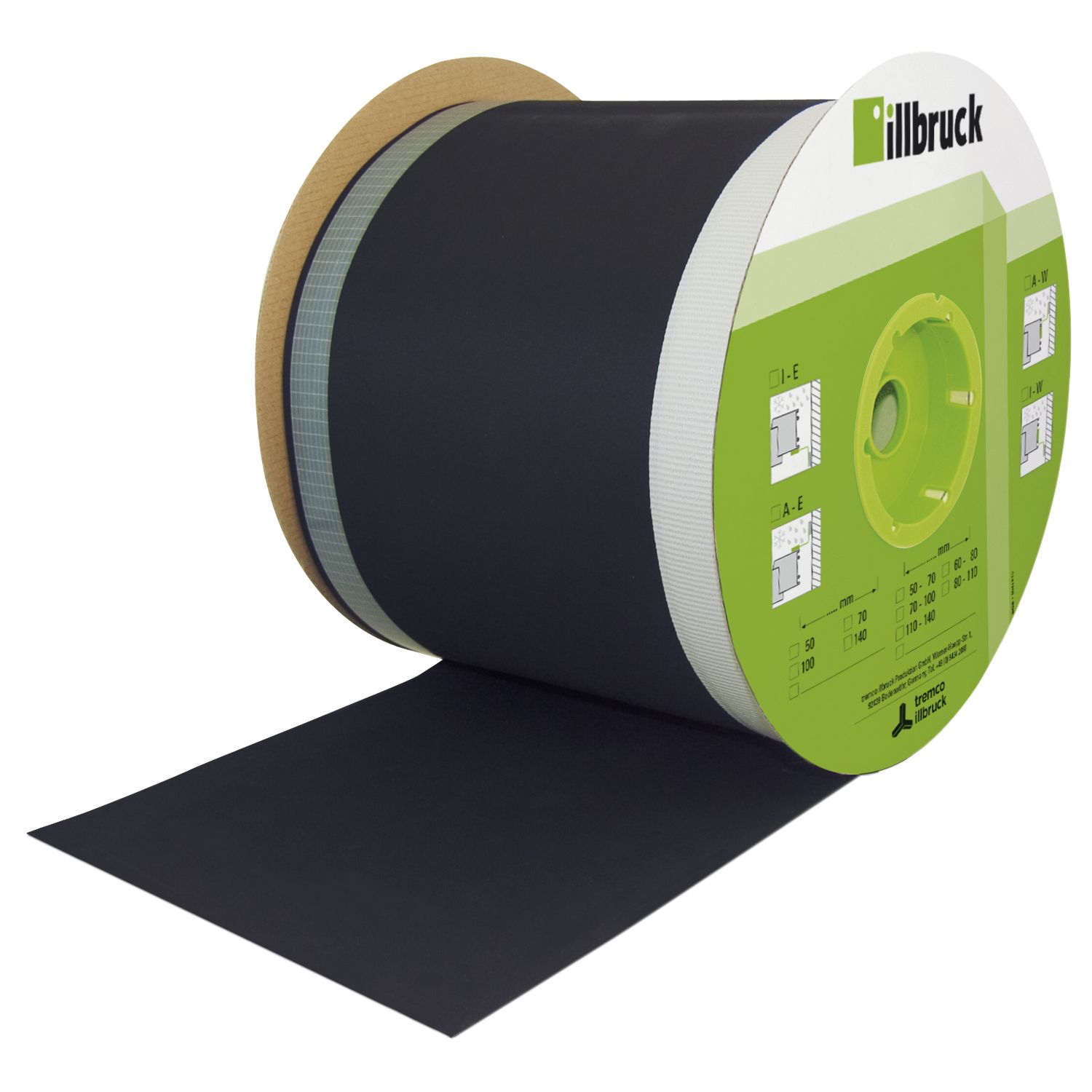 illbruck EPDM Folie aussen ME 220 200mmx 1,2mm
