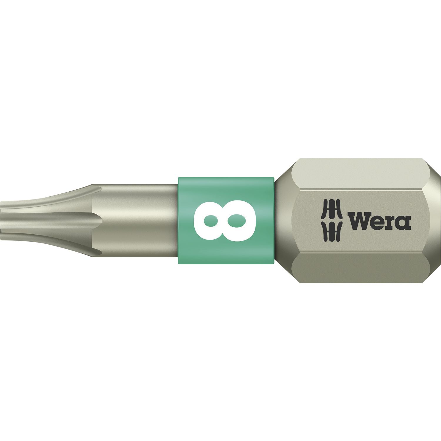 Wera Bit-Einsatz Edelstahl 3867/1TS 1/4"sechskant TX 8/25 mm Torx®