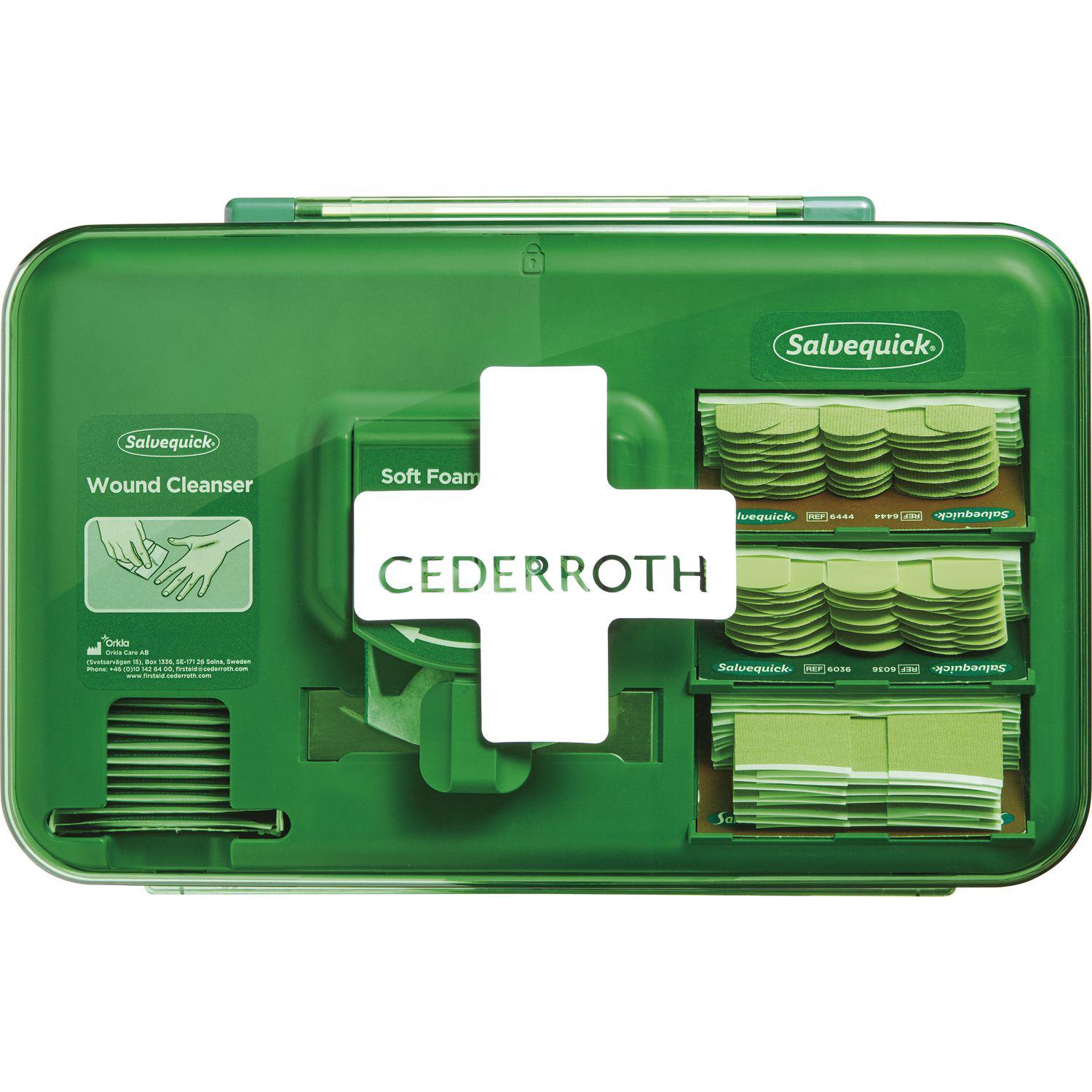 Cederroth Erste Hilfe Box Wound Care Dispenser